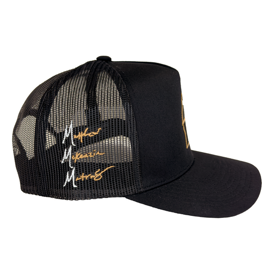 Black MMM Trucker Hat