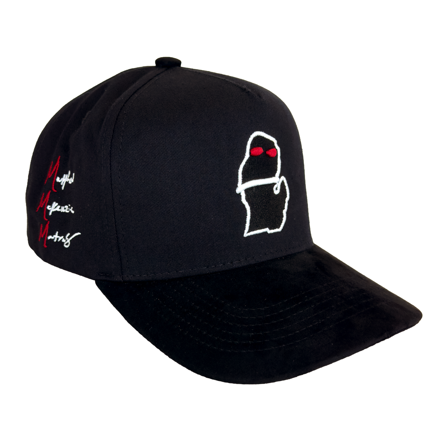 Black MMM Hat (Suede Brim)