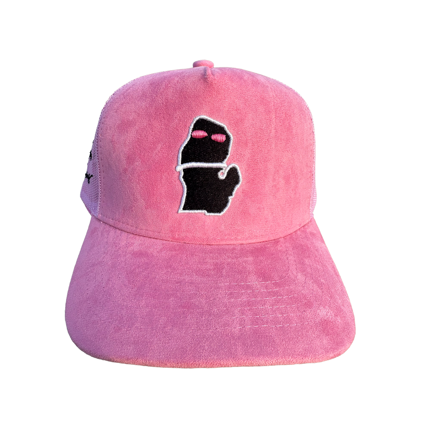 Pink Suede Hat